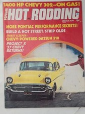 Popular Hot Rodding Magazine March 1974