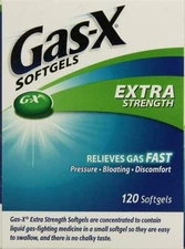 Gas-X Extra Strength Softgels 125 mg (120 ct.)