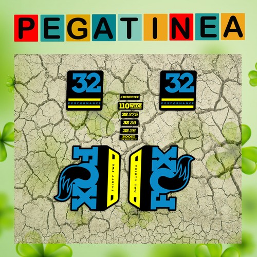 PEGATINA FORK FOX 32 PERFORMANCE EP65 STICKER AUFKLEBER AUTOCOLLANT DOWNHILL MTB - Imagen 3 de 7