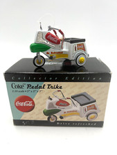Coca Cola 1997 Pedal Trike Drive Refreshed Collector Edition Christmas Ornament