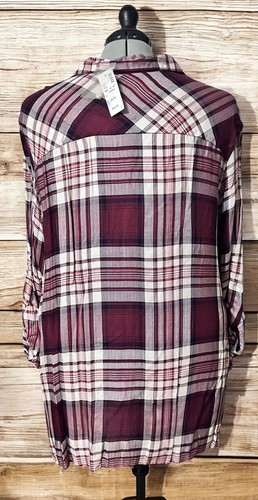 Avenue Women's Tunic Shirt Size 26/28 NWT - Picture 2 of 9