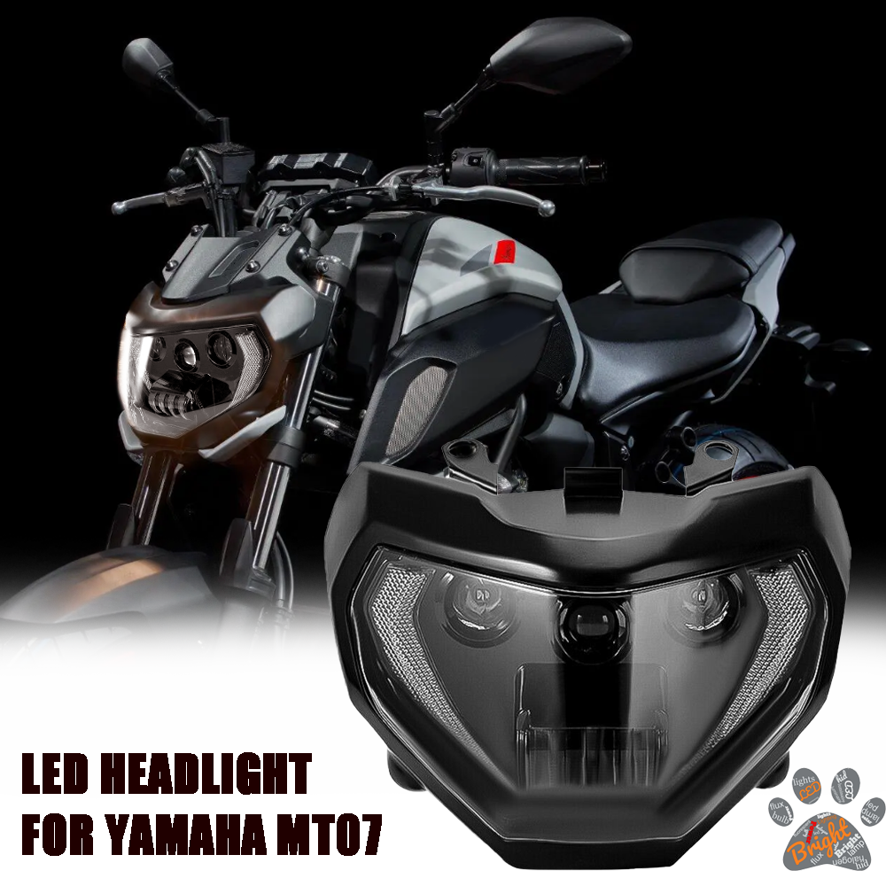YAMAHA PH-01 モディファイ（LED点滅（SPEED同期）他） for Yamaha FZ07 MT07 2018-2020 Plug and Play LED Headlight
