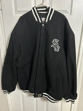 Chicago White Sox MLB 5XL Wool Coat By JH Design, Offically Licensed