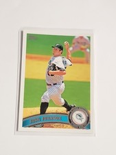 2011 Topps Josh Johnson Florida Marlins #166 Baseball Card ⚾️ 