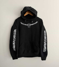 RARE West Coast Choppers Men s L Black Hoodie Graphic Print Logo Hooded