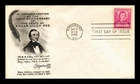 US COVER EDGAR ALLAN POE 100TH ANNIVERSARY OF DEATH FDC SCOTT 986 FULTON CACHET