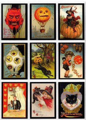 Halloween Trick Or Treat Series 6 Set Of 13- Trading Cards. RRParks Cards 2018