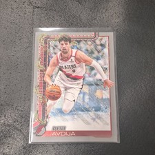 2025-26 Topps Holiday Deni Avdija Portland Trail Blazers #H99 Silver Glitter