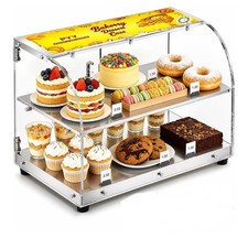 PYY Pastry Display Case - 22 Acrylic Bakery D...