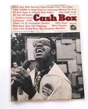 CASH BOX MAGAZINE  --  August 16, 1969 --  Stevie Wonder, Iron Butterfly, Doors