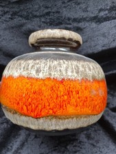 Very nice old vase, FAT LAVA, W.GERMANY