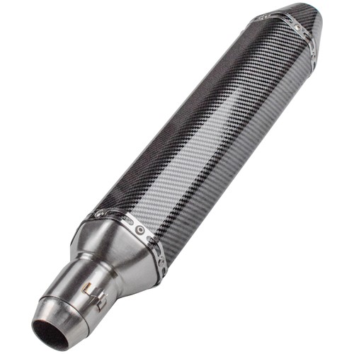 Universal Motorcycle ATV Slip on Exhaust Muffler Pipe W/DB Killer Silencer 51mm - Picture 3 of 8
