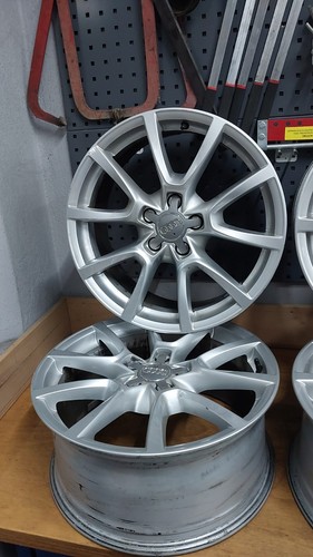 Llantas de aluminio originales Audi Q5 SQ5 8R llantas 18" pulgadas 8JX18 ET 39 8R0601025C - Imagen 3 de 10