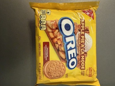 Oreo Apple Pie a la Mode Flavor Creme Sandwich Cookies 10.68oz
