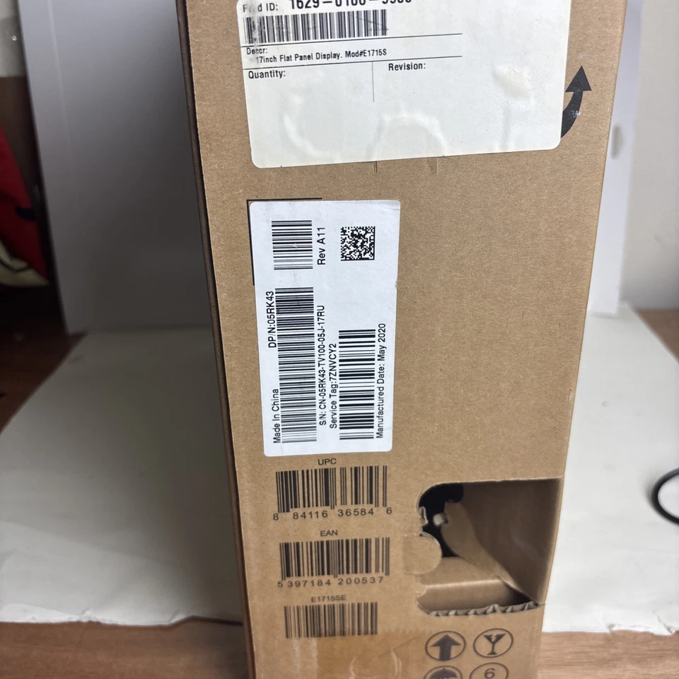 Dell E1715S 17" 5:4 HD LED-Backlit TN LCD Monitor - Image 3 of 4