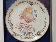 Regency Fine Bone China Heritage Collection "Congratulations on your Baby" pink