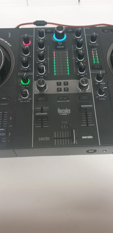 Hercules DJControl Inpulse 500 DJ Controller – Fully Working – With Power Cable - Image 4 of 4