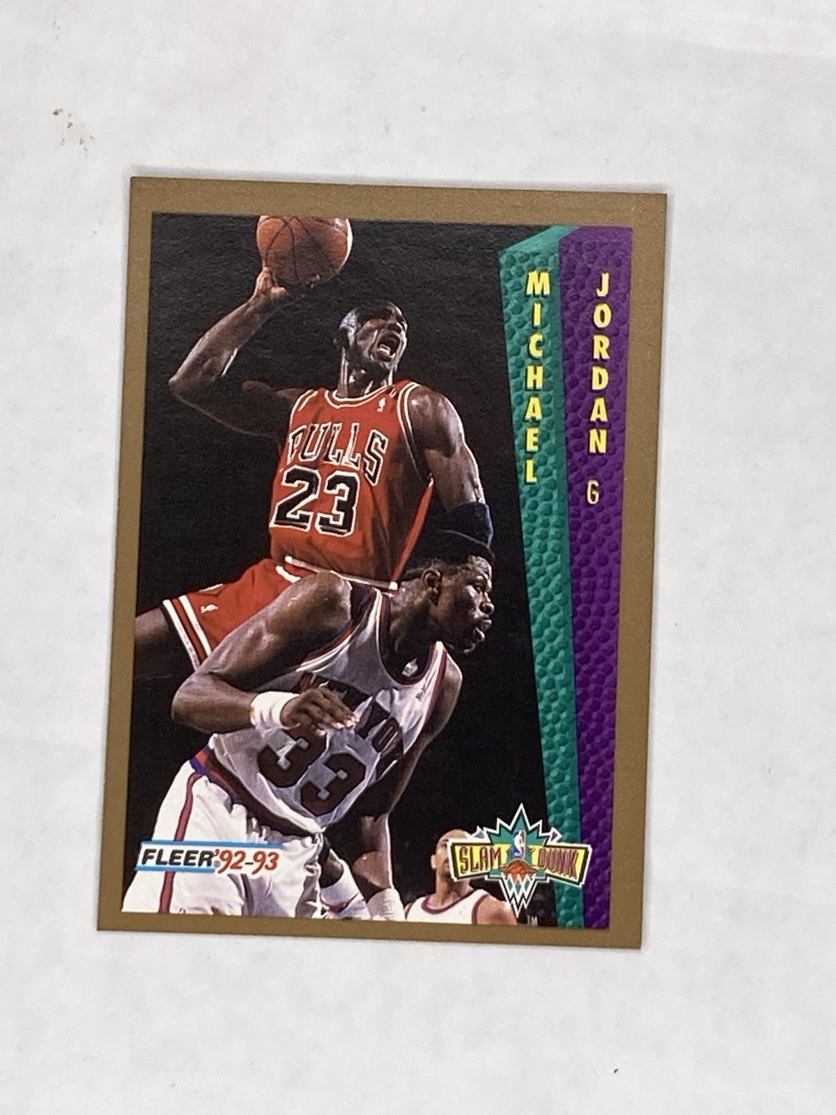 1992-93 Fleer - Slam Dunk Michael Jordan #273