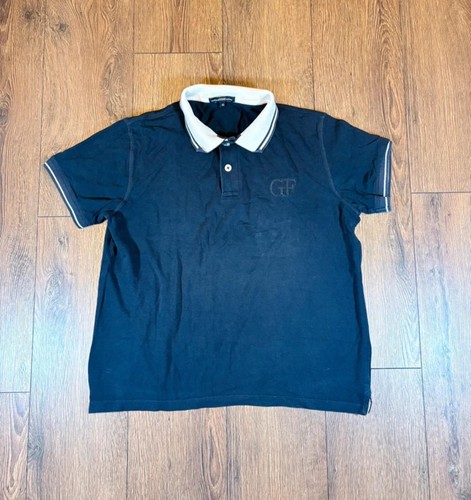 Gianfranco Ferré, Vintage Gianfranco Ferré Beachwear Polo Shirt – Navy – Size 50 / L