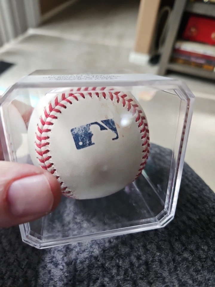 Juego MLB Usado Béisbol Bobby Witt Jr. Puntuaciones (Ejecutar) En Taylor Single 13/05/2022 RC Foto 4 de 4