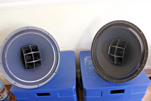 Altec 604  15" Duplex Speakers (2) w/Crossovers