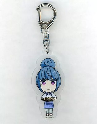 Yuru Camp x Princess Cafe Acryl Schlüsselanhänger Rin Shima Camping Serie 65 mm