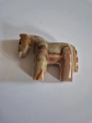 Hand Carved Onyx Horse - Image 1 of 4