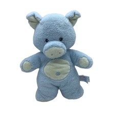 Aurora Baby Pastel Blue Plush Pig Piggy Stuffed Animal 12" Nursery Kawaii