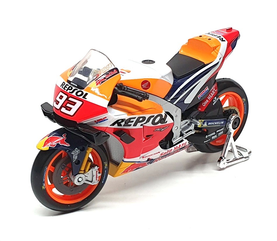 Maisto 1/18 Scale 36372 Honda RC213V 2021 Repsol Motorbike #93