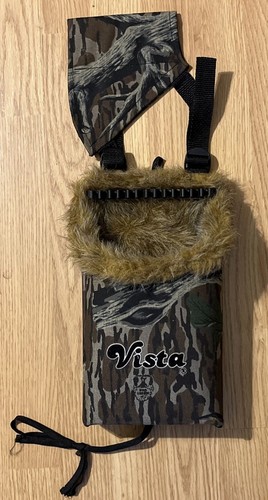 Excellent Vista Side Belt Quiver Camo 7 Arrow Fur Lined Adj USA Made