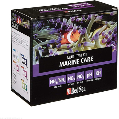 Marine Care Test Kit - High Accuracy Water Tests for Ammonia, Nitrate, Nitrite, 