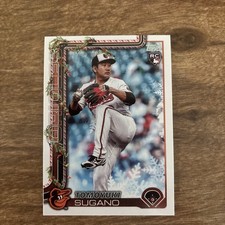 2025 Tomoyuki Sugano Topps Holiday RC Rookie Card Baltimore Orioles H137