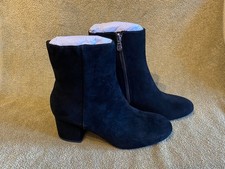 Image of Dune London OTTACK 2 - Side Zip Block Heel Ankle Boots - black