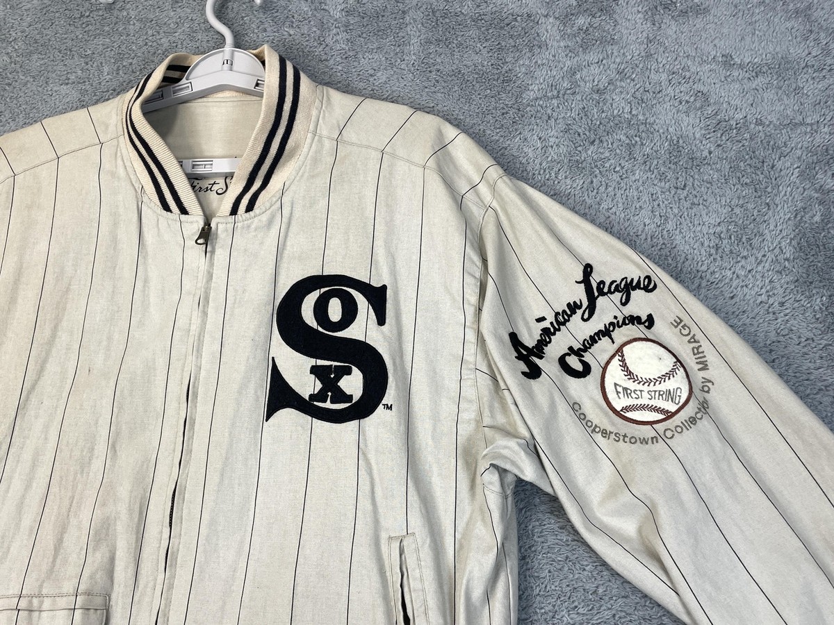Vintage Chicago White Sox Jacket Mens Large MLB Baseball