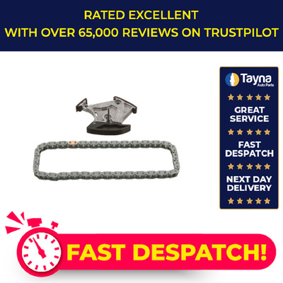 Oil Pump Chain Kit fits AUDI A1 8X 2.0 2012 CDLH 06F115230 06F115230S1 Febi New