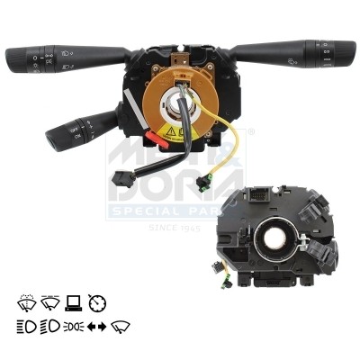 Meat & Doria Lenkstockschalter FüR Fiat Qubo 225 1.4 1.3 D Multijet Fiorino-image
