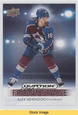 2021-22 Upper Deck Ovation Front Stage Achievement Alex Newhook #FS-5 READ 10wx