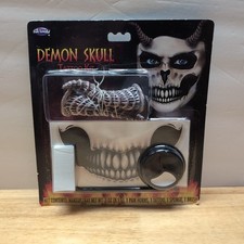 Fun World Demon Skull Tattoo And Horn Kit