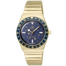 Orologio da donna TIMEX analogico TW2V53600 in acciaio inossidabile dorato in...