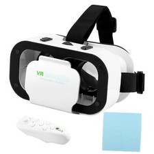 VR Headset for Phone with Controller,Virtual Reality Goggles,110  FOV VR
