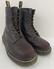 Dr Martens 1460 Mahogany Leather Boots Made in England Size UK 3 US Women's 5