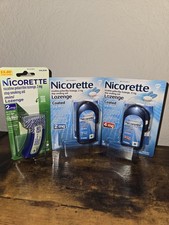 LOT 3 NICORETTE COATED  MINI LOZENGES - 2mg  4mg - 20 CT EA - EXP. 04/2026 