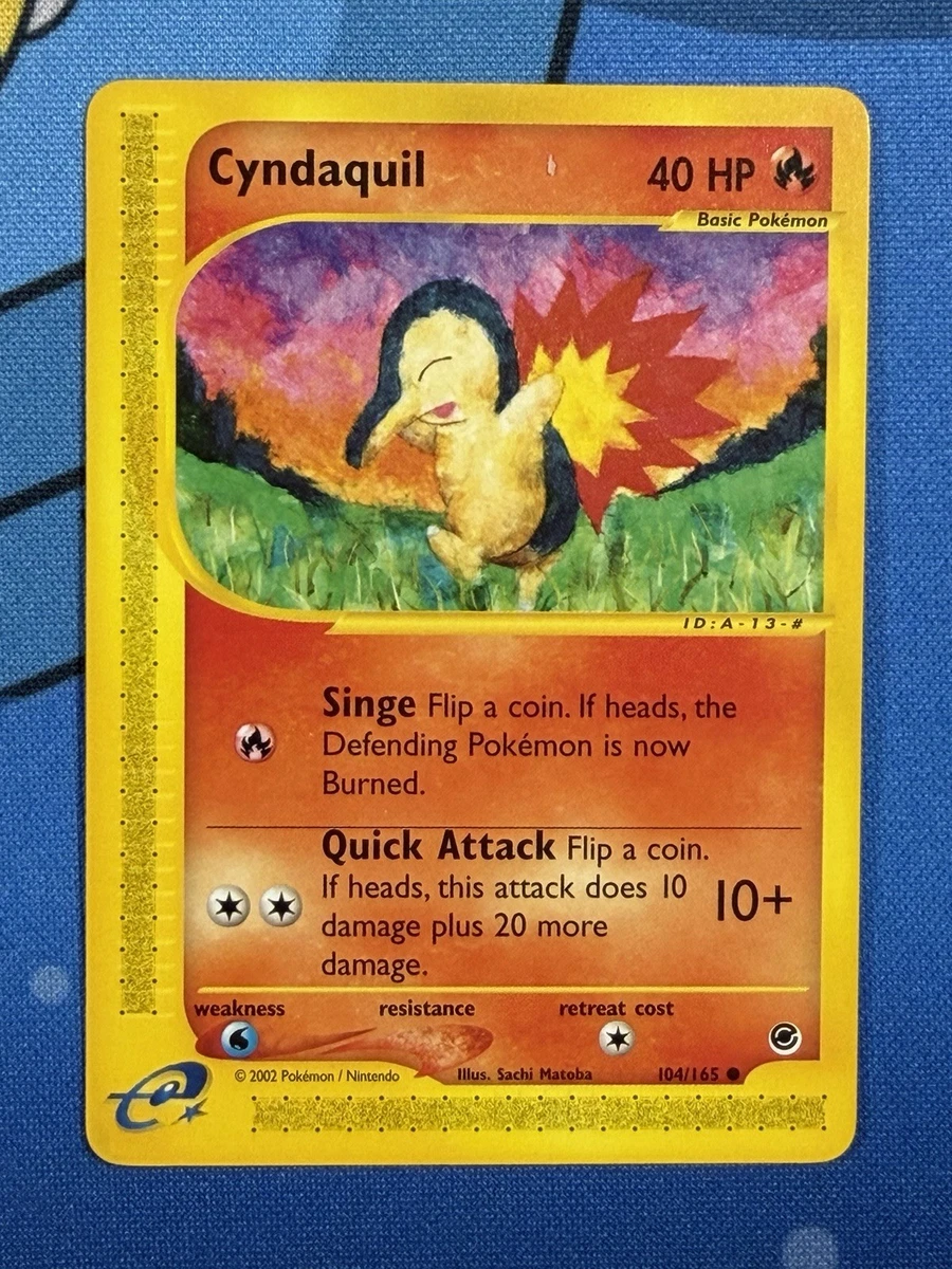 Cyndaquil 英語版 104/165 Cyndaquil 104/165 Expedition Base Set for sale | eBay