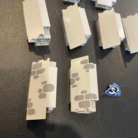 Lego Castle Wall Panels Knights Flag Shield 6086 6082 6080 6074 Lot 1