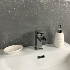 Grey Sparkle Shower Wall Panels 1m x 2400mm x 10mm Easy To install Wall Panels