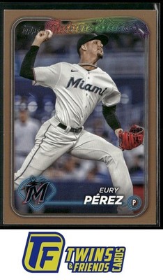 2024 Topps #197 Eury Perez Gold #/2024