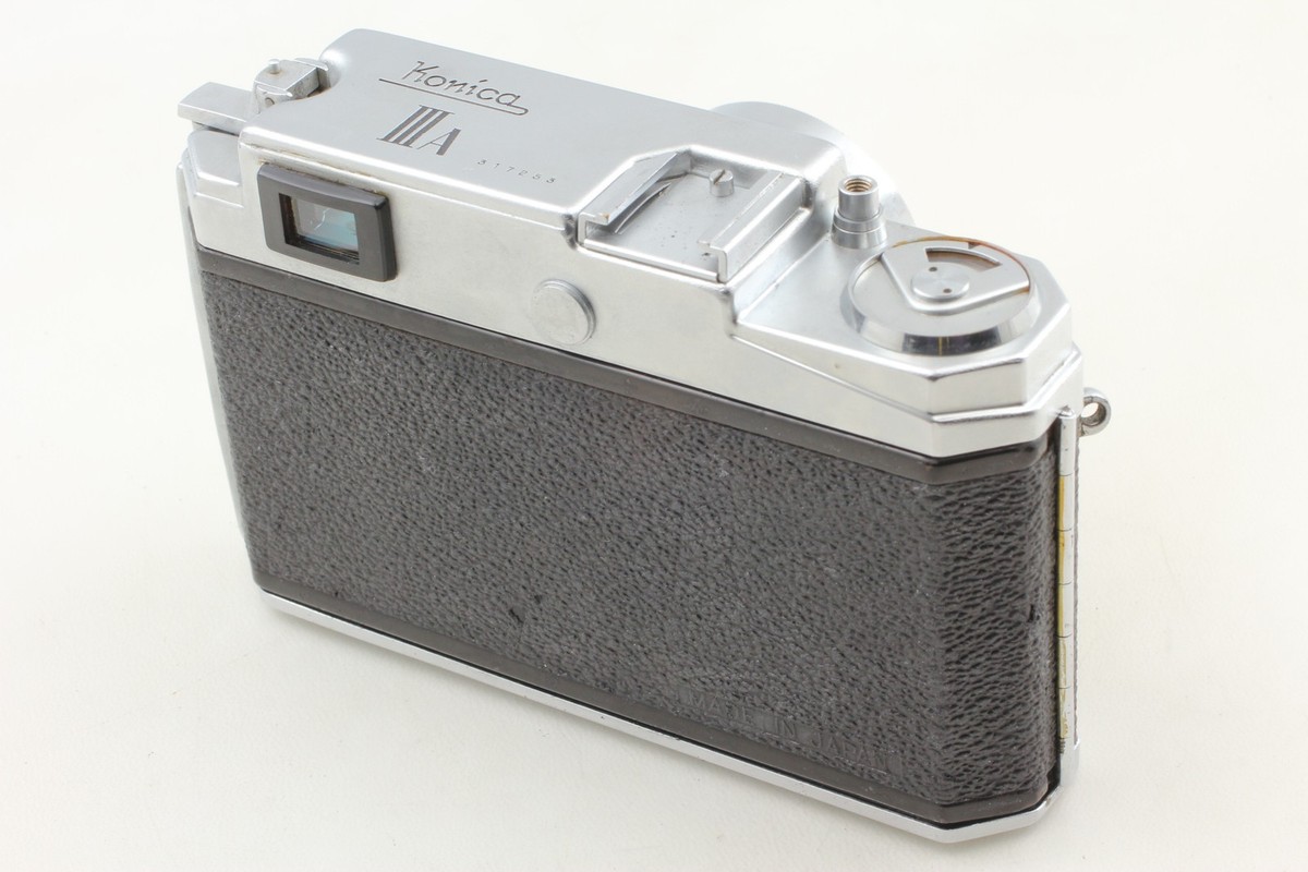 Near MINT] Konica IIIA III A Rangefinder Camera Hexanon 50mm f/1.8