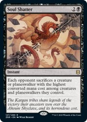 Soul Shatter #127 (Foil) Zendikar Rising MTG