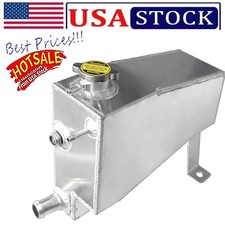 Aluminum Radiator Coolant Tank For 07-13 Chevy Silverado Gmc Sierra 1500 Pickup