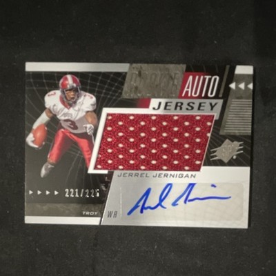 Upper Deck SPx Jerrel Jernigan Rookie Auto Jersey #53 221/225 Troy Trojans